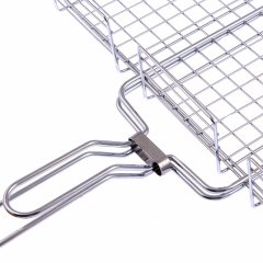 Решетка гриль 315 х 410 х 70 мм, объемная, хромированная Camping Palisad 69562