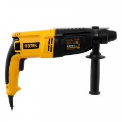 Перфоратор электрический RHH-800-26, SDS-plus, 800 Вт, 3 Дж, 3 плюс 1 реж. Denzel 26607