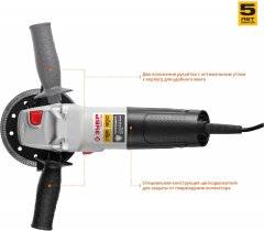 Углошлифовальная машина ЗУБР болгарка МАСТЕР, 125мм, 11000об/мин, 800Вт УШМ-125-800 М3