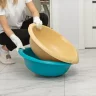 Таз пластмассовый круглый 18 л,бежевый, Home PALISAD 929835