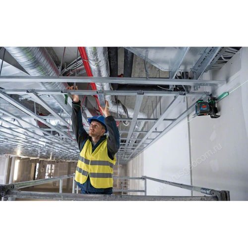 Лазерный уровень Bosch GLL 2-20 G с калибровкой + LB 10 + DK 10 с зеленым лучом