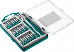 Отвертка для точных работ KRAFTOOL Precision-28 со сменными битами, 28 предметов 25677