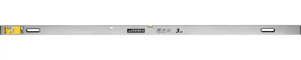 Правило-уровень с ручками STAYER Grand 3.0 м 10752-3.0