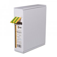 Трубка термоусадочная Т-BOX-16/8 ж/з (10м) КВТ 65633