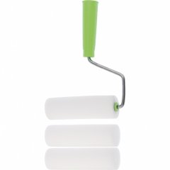 Валик "Поролон" с ручкой и 2 шубки 65 мм, D 42 мм, D ручки 6 мм Сибртех 80440