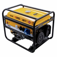 Генератор бензиновый GE 6900, 5.5 кВт, 220 В/50 Гц, 25 л, ручной старт Denzel 94637