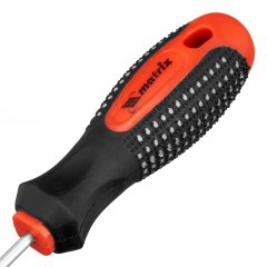 Отвертка Fusion, PH0 х 150 мм, CrV, трехкомпонентная рукоятка "Anti slip" Matrix 11436