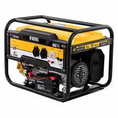 Генератор бензиновый PS-33E, 3.3 кВт, 230В, 15 л, электростартер Denzel 94537