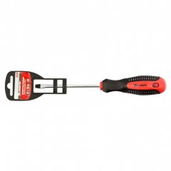 Отвертка Fusion, SL5 х 100 мм, CrV, трехкомпонентная рукоятка "Anti slip" Matrix 11419