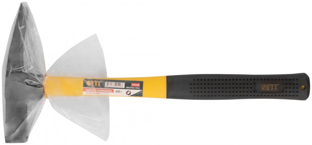 Молоток каменщика, фиберглассовая усиленная ручка 600 гр. FIT 44540