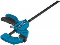 Струбцина реечная, быстрозажимная, пистолетного типа, пошаговый механизм, пластиковый корпус, 300 мм Gross 20702