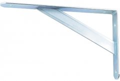 Кронштейн усиленный, 500 х 350 х 30 х 4 мм, оцинкованный Сибртех 94043