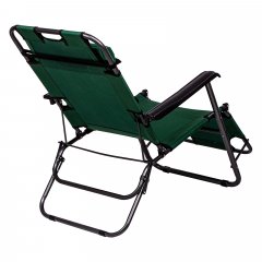 Кресло-шезлонг двух позиционное 156 х 60 х 82 см, Camping Palisad 69587