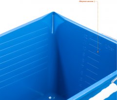 Малярное пластмассовое Ведро ЗУБР 12 л высокопрочное 0609-12_z02