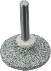 Шарошка абразивная, диск, 32 x 12 мм, для дрели,  хвостовик d6 мм, 63С Denzel 76024