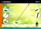 Мотыга с D-образным профилем GRINDA PROLine 225 мм 39599