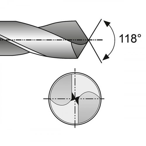 Сверло по металлу HSS DIN 338 стандарт 3,0 х61 х33, KEIL, ( 300000300 )