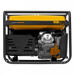 Генератор бензиновый GE 7900, 6.5 кВт, 220 В/50 Гц, 25 л, ручной пуск Denzel 94638