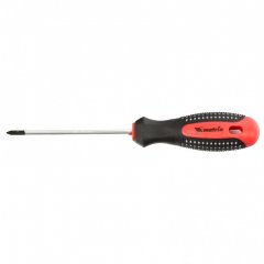Отвертка Fusion, PH0 х 80 мм, CrV, трехкомпонентная рукоятка "Anti slip" Matrix 11432