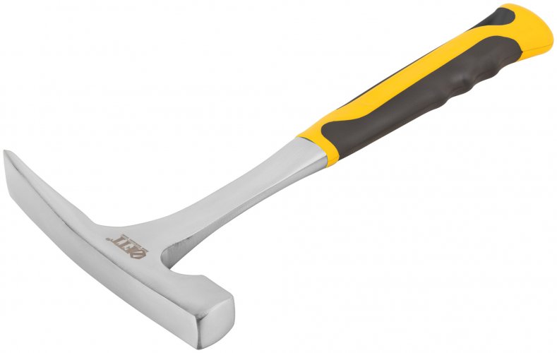 Молоток каменщика цельнометаллический 600 гр. FIT 44544