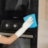 Салфетка универсальная из микрофибры 300 x 300 мм, голубая, Home Palisad 923025