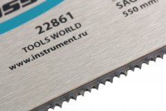 Пильное полотно для прецизионного стусла "Piranha", 550 мм, каленый зуб 2D, 14 TPI Gross 22861