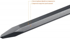 Зубило пикообразное SDS-plus ПРОФ. ЗУБР 29361-00-400_z01