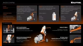 KRAFTOOL 3700 Вт, 400 мм, без диска, бензорез по бетону (бетонорез) (K770-16)