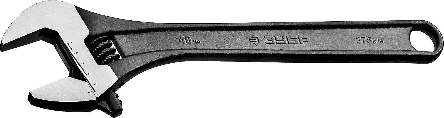 Разводной ключ ЗУБР 300/40 мм 27251-37
