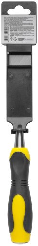 Стамеска CrV, двухцветная прорезиненная ручка 32 мм FIT 43184