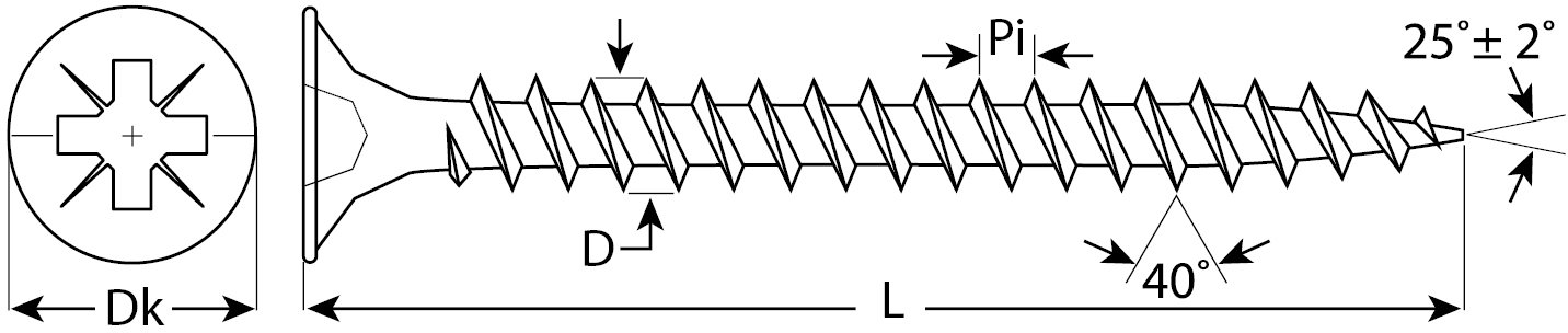 Саморезы универсальные, 20 х 4.0 мм, 1650 шт, желтый цинк, ЗУБР 4-300392-40-020