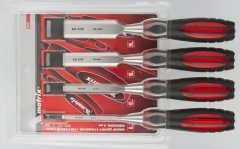 Набор долот-стамесок плоских &quot;Тигровый глаз&quot;, 4 шт, 6-12-18-24 мм Matrix 24432