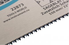 Пильное полотно для прецизионного стусла "Piranha", 550 мм, каленый зуб 3D, 18 TPI Gross 22873