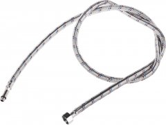 Подводка гибкая для воды, к смесителям, оплетка из нержавеющей стали, удлиненная (гайка-штуцер; 1/2"; 1.5 м) STAYER 51017-150