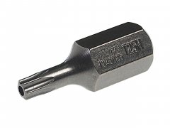 Бита TORX Т25Hх30мм 10мм S2 JTC-1343025