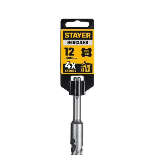 STAYER HERCULES-4Х 12x1000 мм, SDS-plus бур (29290-1000-12)