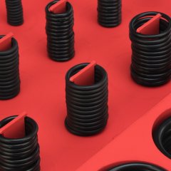 Набор резиновых уплотнительных прокладок, D 7-53 мм, 406 предмета Сибртех 47597