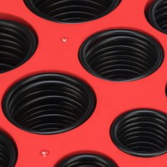 Набор резиновых уплотнительных прокладок, D 7-53 мм, 406 предмета Сибртех 47597