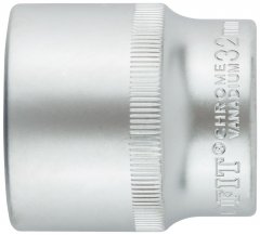 Головка 6-гранная CrV  1/2"  32 мм FIT 62062