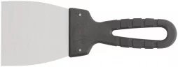 Шпатель, лезвие нержавеющая сталь, пластиковая ручка 80 мм MOS 06563М