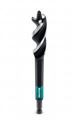 KRAFTOOL 3-Wave d12 мм, трехзаходное сверло по дереву с резьбовым центрующим острием (29513-12)